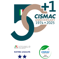 Logo 48 anni di Cismac